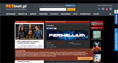 Desktop Screenshot of perihellium.resinet.pl
