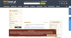 Desktop Screenshot of dom.resinet.pl