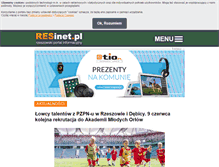 Tablet Screenshot of dzidajlaking.resinet.pl